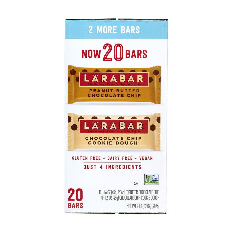 Larabar Gluten Free Nutrition Bar Variety Pack, 1.6 oz., 20 Bars/Box (220-00447)