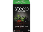 Steep Green Tea Bags, 20/Box (17703)