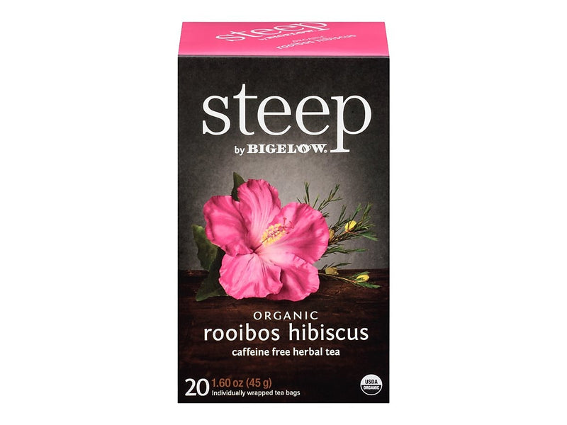 Steep Herbal Tea Bags, 20/Box (17713)