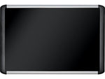 MasterVision MVI Softtouch Fabric Bulletin Board, Black Frame, 3'H x 4'W ( MVI050301 )