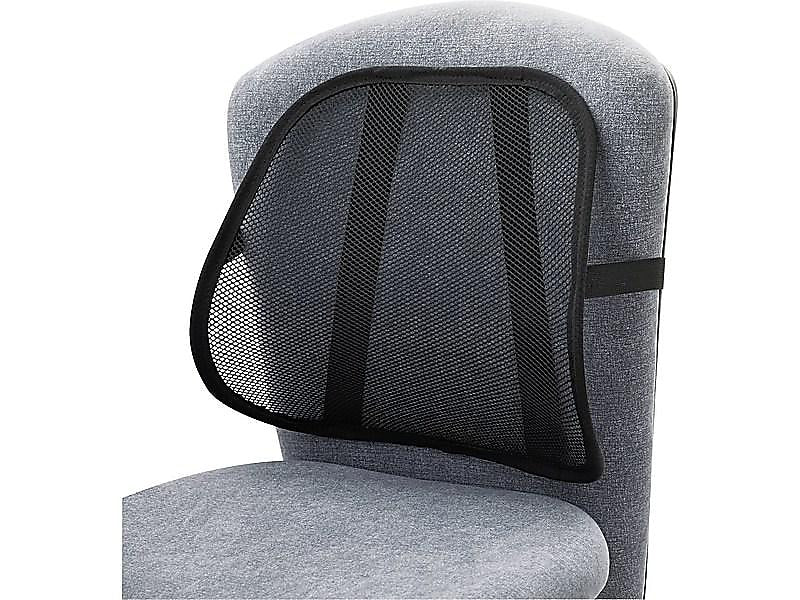 Safco Back Support, Black (7153BL)