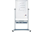 MasterVision Evolution Lacquered Steel Dry-Erase Whiteboard, Aluminum Frame, 4' x 3' (BVCQR5203)