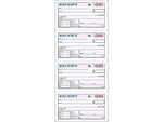 Adams 2-Part Carbonless Receipts, 2.75"L x 4.75"W, 200 Sets/Book (DC1152)