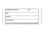 Adams 2-Part Carbonless Sales Orders, 7.19"L x 3.34"W, 50 Sets/Book (DC3705)