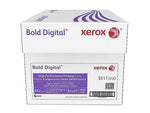 Xerox Bold Digital 8.5" x 11" Paper, 24 lbs., 98 Brightness, 500 Sheets/Ream, 10 Reams/Carton (3R11540)