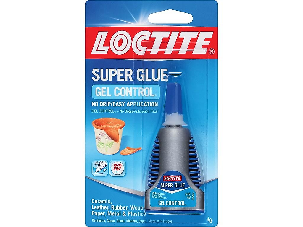 Loctite Gel Super Glue, 0.14 oz., Clear (234790)