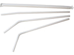 Berkley Square White Polypropylene Straws, 400/Box, 25/Case (1245100)