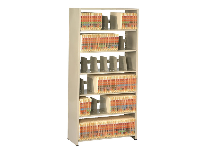 Tennsco Imperial 6-Shelf Metal Unit, 36"W, Sand (1276PC-SND)