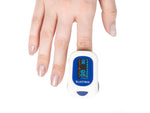 Bluestone Fingertip Pulse Oximeter, White/Blue (80-5105)