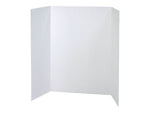 Pacon Cardboard Presentation Board, 36" x 48", White/Kraft Natural, 24/Carton (3763)