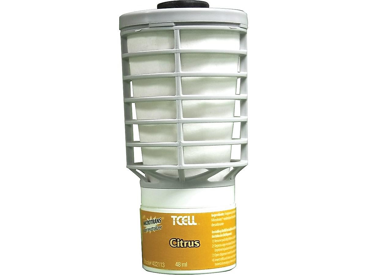 Rubbermaid TCell Passive Air Care Refill, Citrus, 6/Carton (FG402113)