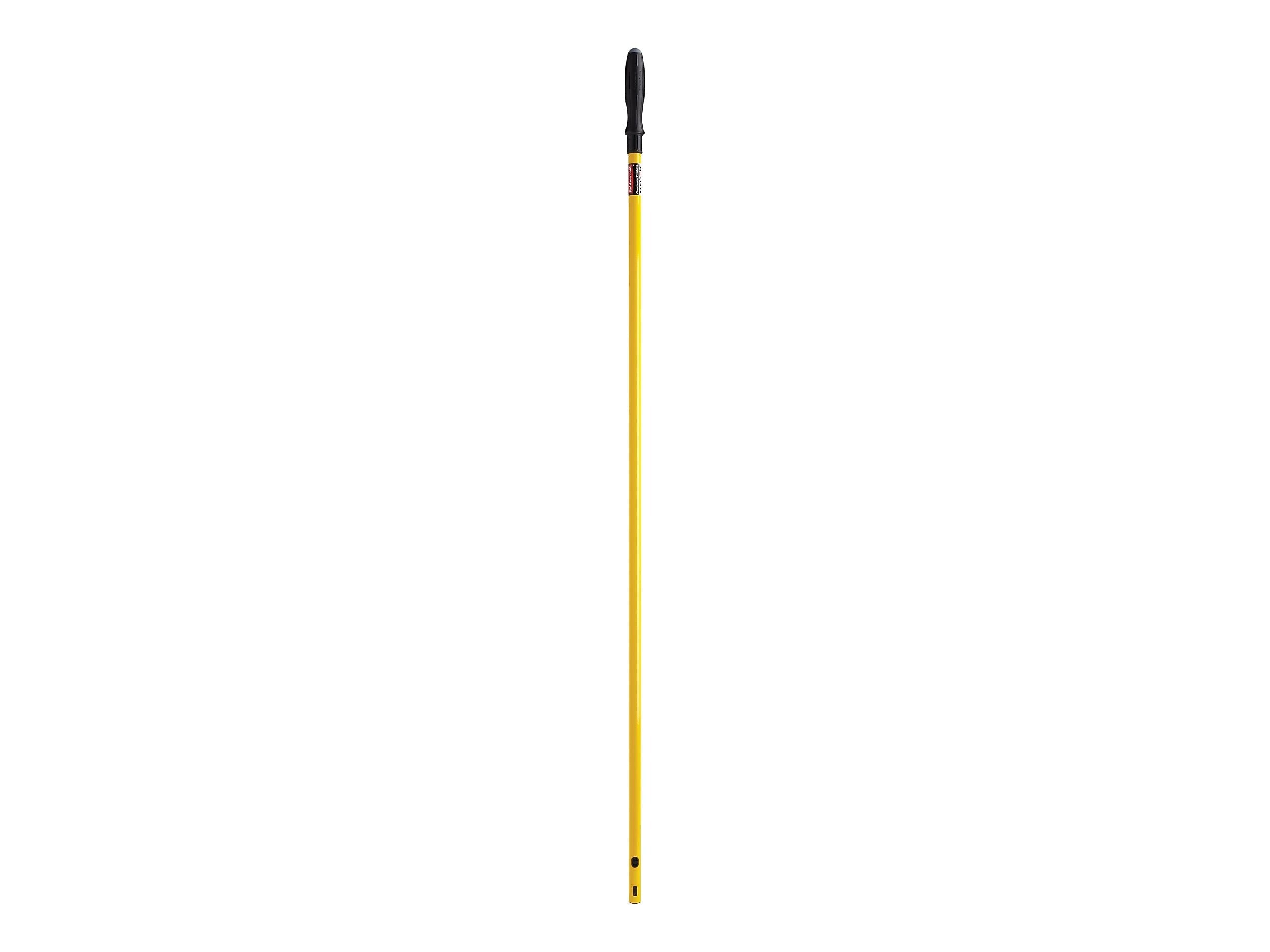 Rubbermaid Hygen 58" Aluminum Wet Mop Handle, Yellow (FGQ75000YL00)