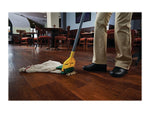 Rubbermaid Invader 60" Fiberglass Wet Mop Handle, Gray/Yellow (FGH14600GY00)