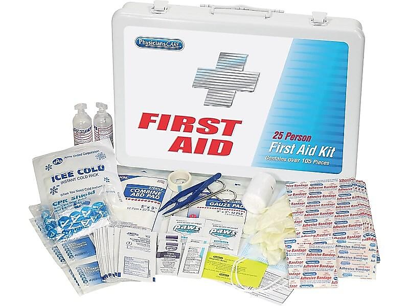 PhysiciansCare 105 pc. First Aid Kit for 25 People (90175-001)