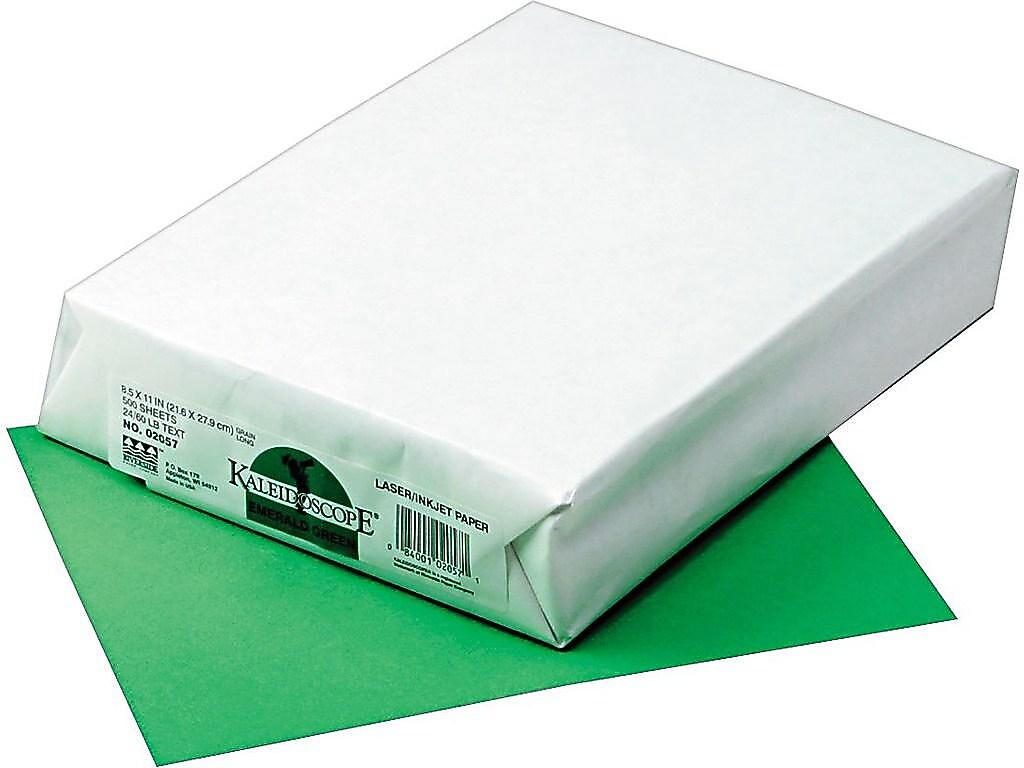 Pacon Multi-Purpose Paper, 8.5"W x 11"L, Emerald Green, 500/Ream (102057)