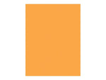 Pacon Multi-Purpose Paper, 8.5"W x 11"L, Hyper Orange, 500/Ream (102218)