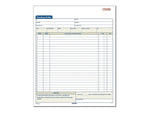 Adams 3-Part Carbonless Purchase Order, 10.69"L x 8.38"W, 50 Sets/Book (TC8131)