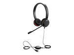 jabra Evolve 30 II MS Stereo Phone Headset, Over-the-Head, Black (5399-823-309)