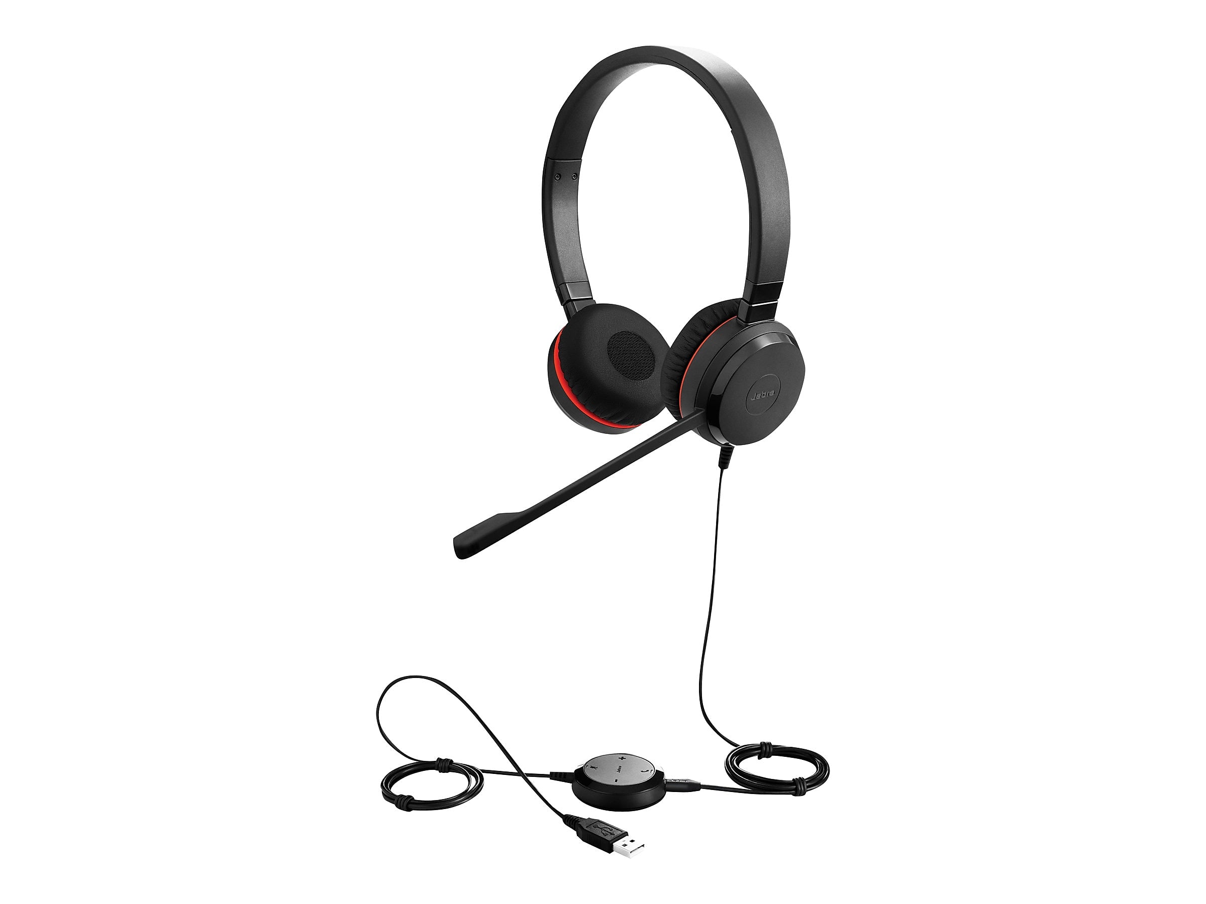 jabra Evolve 30 II MS Stereo Phone Headset, Over-the-Head, Black (5399-823-309)