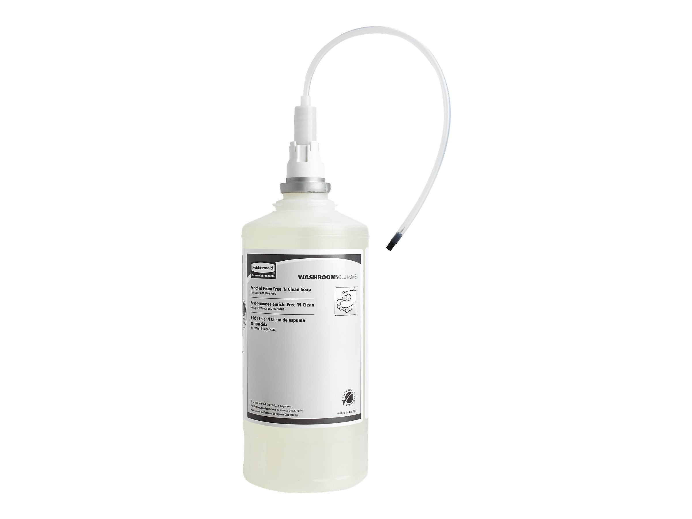 Rubbermaid Foaming Hand Soap Refill for OneShot Dispenser, 4/Carton(FG750390)