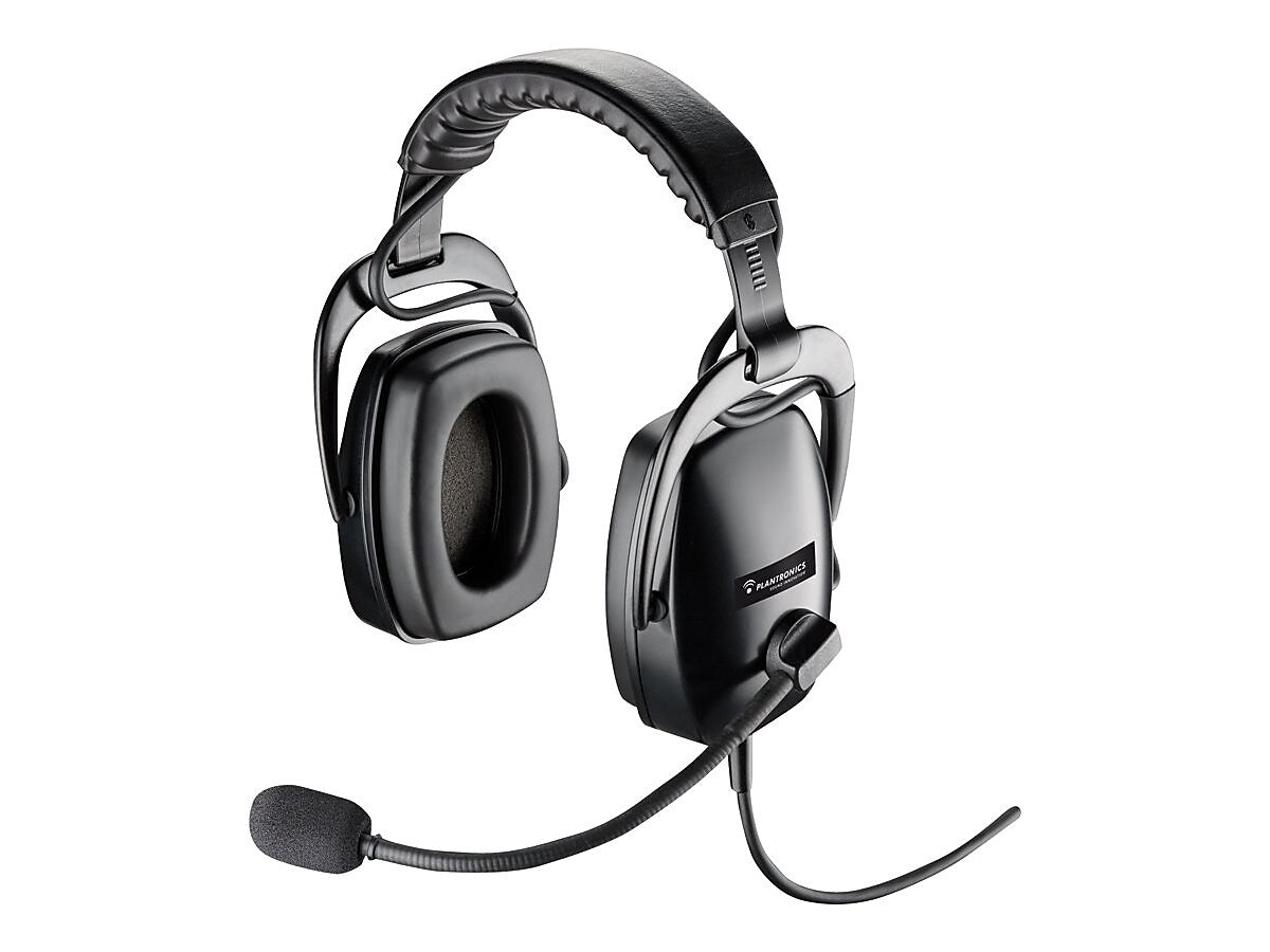 Poly SHR 2083-01 Phone Headset, Over-the-Head, Black (8K7C7AA#AC3)
