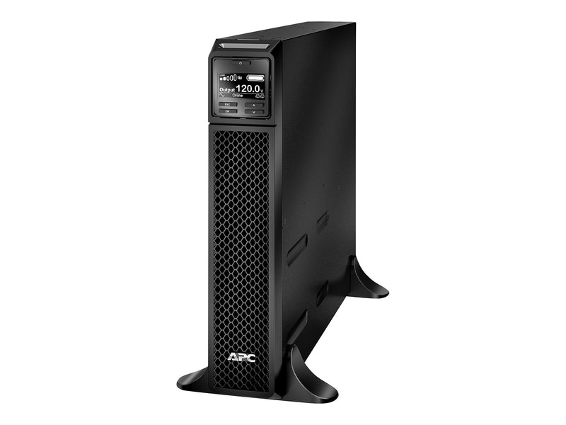 APC Smart-UPS SRT Rack/Tower Battery Backup & Surge Protector w/ USB, 7 Outlets (SRT2200XLA)