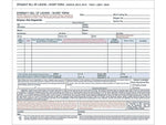 TOPS 3-Part Carbonless Bill of Lading, 8.5"L x 7.44"W, 250 Sets/Book, /Box (L3841)