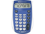 Texas Instruments TI-503SV 8-Digit Pocket Calculator, Blue