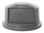 Rubbermaid BRUTE Dome Indoor Lid, Gray Polyethylene, 32 Gal. (FG263788GRAY)