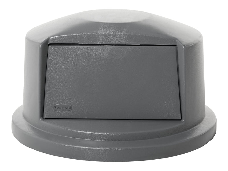 Rubbermaid BRUTE Dome Indoor Lid, Gray Polyethylene, 32 Gal. (FG263788GRAY)