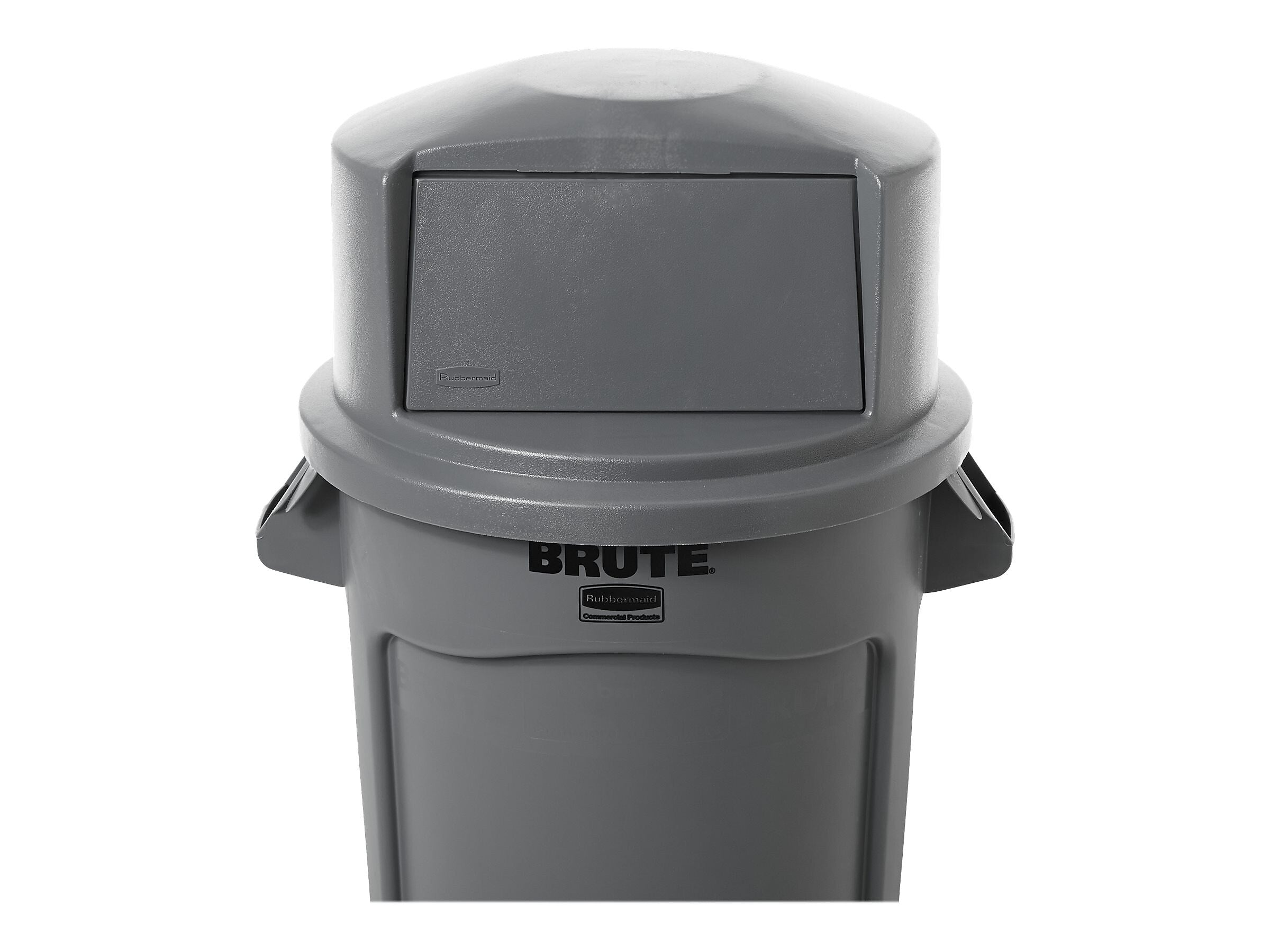 Rubbermaid BRUTE Dome Indoor Lid, Gray Polyethylene, 32 Gal. (FG263788GRAY)