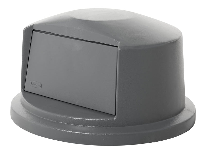 Rubbermaid BRUTE Dome Indoor Lid, Gray Polyethylene, 32 Gal. (FG263788GRAY)