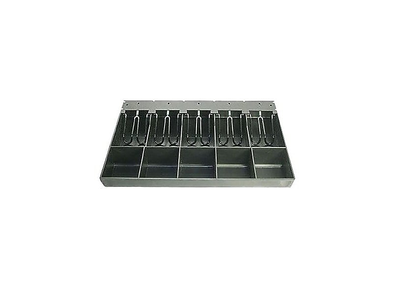 APG Vasario Cash Drawer Till, 10 Compartments, Black (VPK-15B-2A-BX)