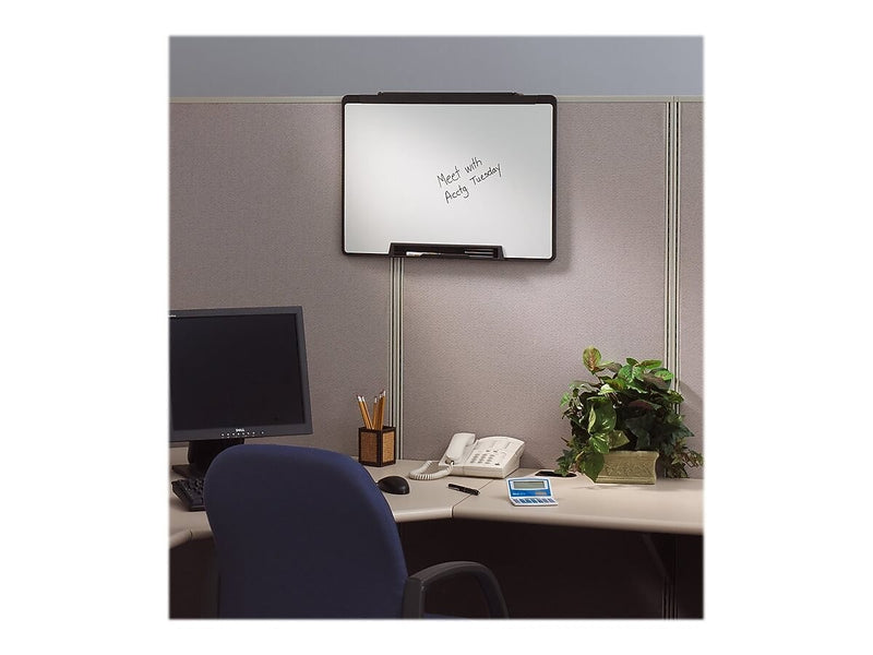 Quartet Motion Melamine Dry-Erase Whiteboard, Plastic Frame, 3' x 2' (MMP75)