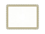 Great Papers Value Excellence Certificates, 8.5" x 11", Metallic Gold, 100/Pack (961035S)