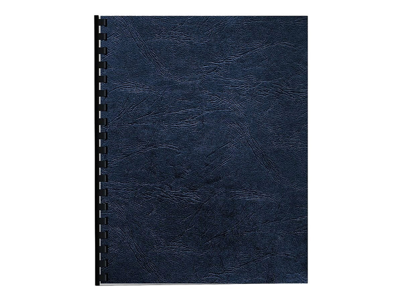 Fellowes Expressions Presentation Covers, Letter Size, Navy, 50/Pack (52124)