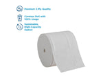 Angel Soft Professional Series Compact Recycled Coreless Toilet Paper, 2-Ply, White, 750 Sheets/Roll, 36 Rolls/Carton (19371)