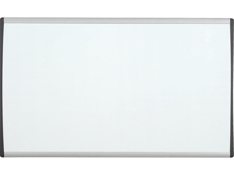 Quartet Arc Cubicle Painted Steel Dry-Erase Whiteboard, Aluminum Frame, 2.5' x 1.5' (ARC3018)