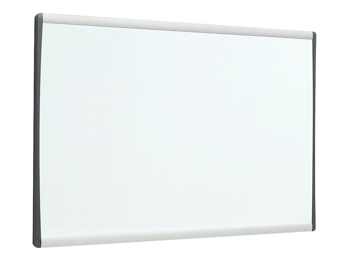 Quartet Arc Cubicle Painted Steel Dry-Erase Whiteboard, Aluminum Frame, 2.5' x 1.5' (ARC3018)
