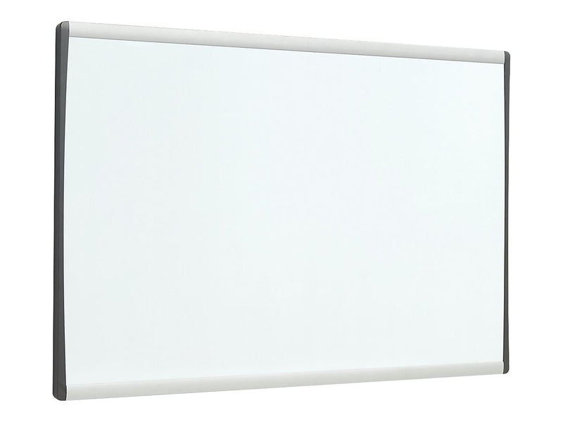 Quartet Arc Cubicle Painted Steel Dry-Erase Whiteboard, Aluminum Frame, 2.5' x 1.5' (ARC3018)