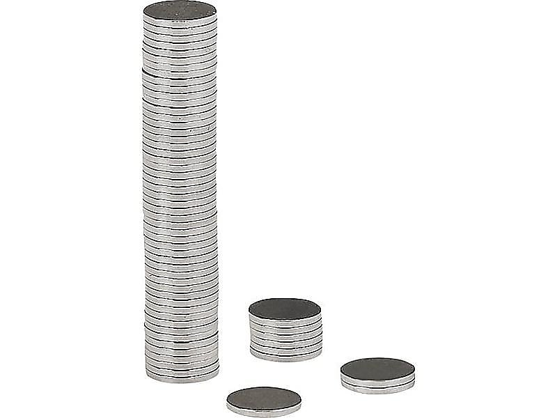 Quartet Matrix Magnets, Silver, 50/Pack (SM50)
