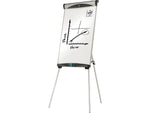 Quartet Euro Magnetic Easel, 73.5", Silver Metal (EU500E)