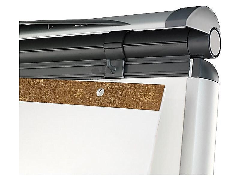 Quartet Euro Magnetic Easel, 73.5", Silver Metal (EU500E)