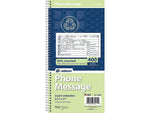 Adams Phone Message Pad, 5.5" x 11", Ruled, White, 100 Sheets/Pad (SC1154R)