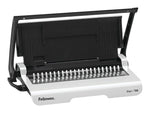 Fellowes Star+ Comb Binding Machine, 150 Sheet Capacity, White/Black (5006501)