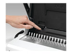 Fellowes Star+ Comb Binding Machine, 150 Sheet Capacity, White/Black (5006501)