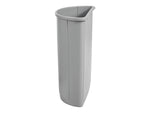 Rubbermaid Untouchable Indoor, Outdoor Trash Can w/ no Lid, Gray Polyethylene, 21 Gal. (FG352000GRAY)