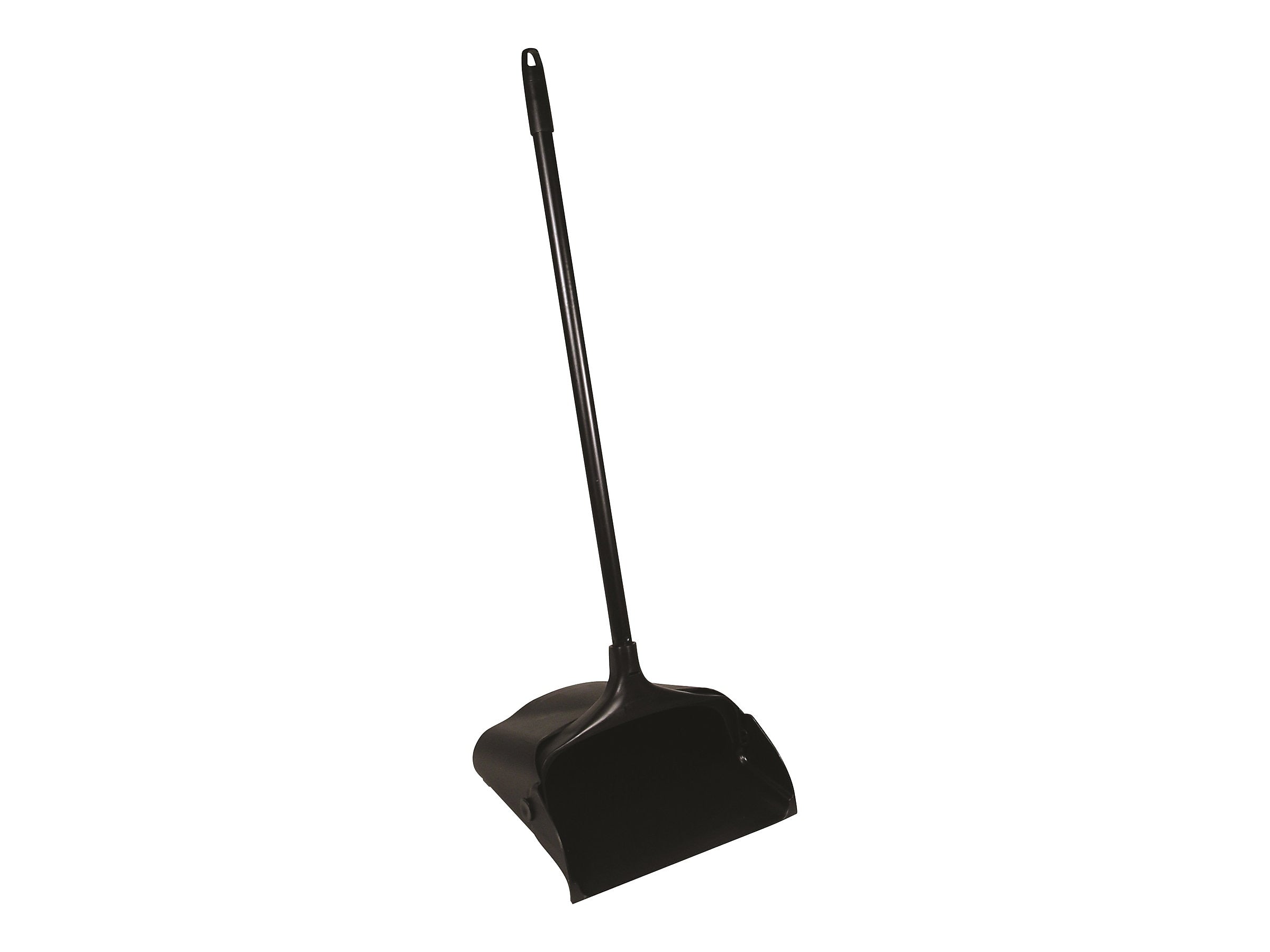 Rubbermaid Executive Lobby Pro 11.25" Plastic Upright Dustpan, Black (FG253100BLA)