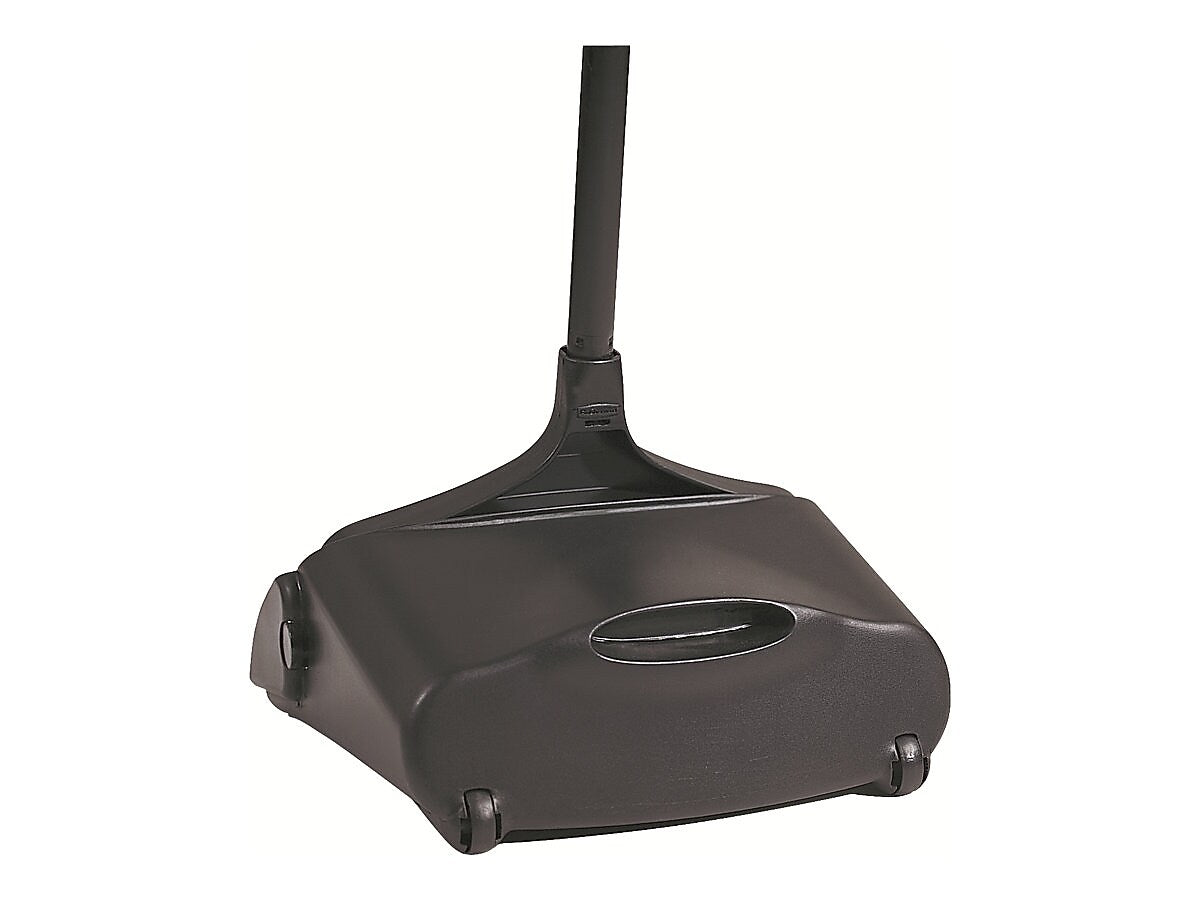 Rubbermaid Executive Lobby Pro 11.25" Plastic Upright Dustpan, Black (FG253100BLA)