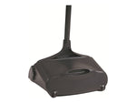 Rubbermaid Executive Lobby Pro 11.25" Plastic Upright Dustpan, Black (FG253100BLA)